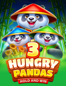 3 Super Hungry Pandas